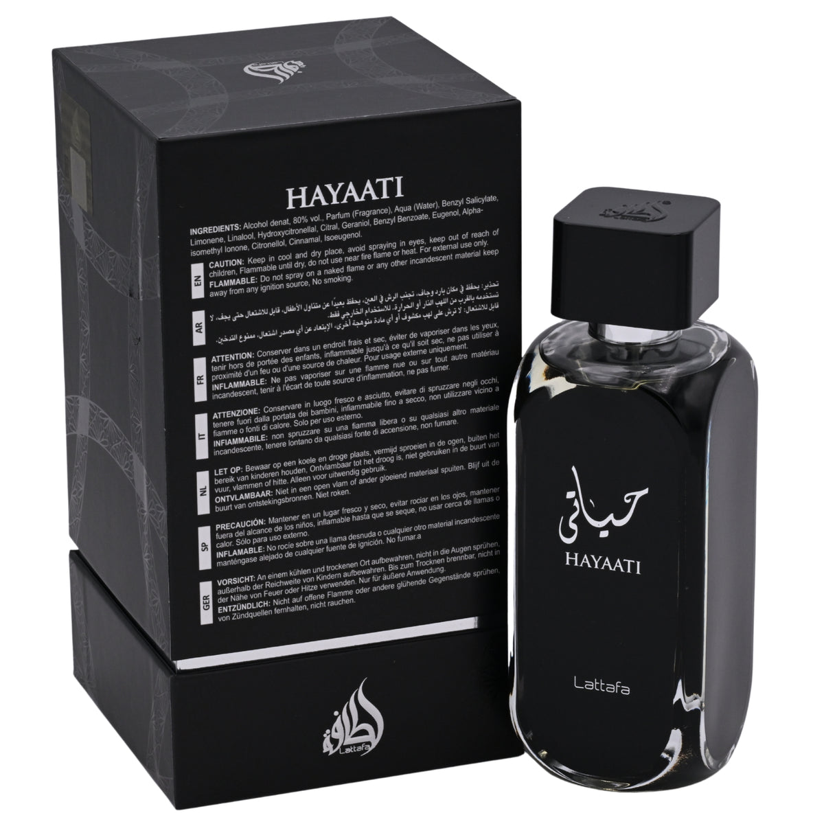 Hayaati by Lattafa cologne for men EDP 3.3 / 3.4 oz New in Box 6291107450193
