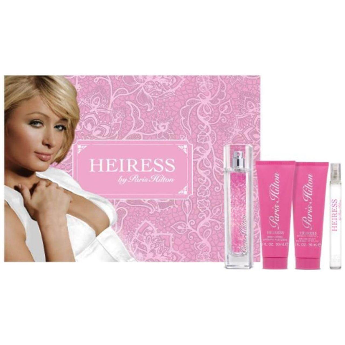 Heiress by Paris Hilton for women 3 pcs gift set New in Box 608940583616