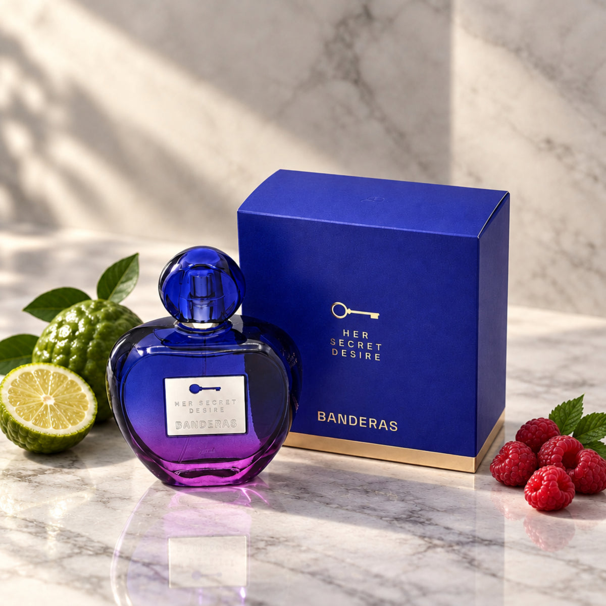 Her Secret Desire by Antonio Banderas for women EDT 2.7 oz New In Box 8411061944653