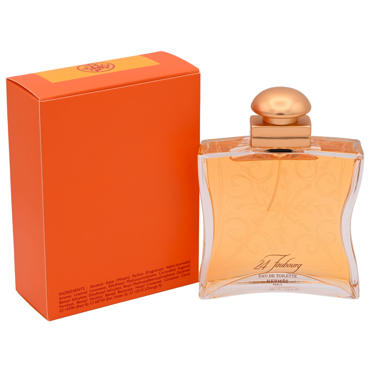 Hermes 24 Faubourg Eau de Toilette (EDT) Spray for Women 3.4 oz / 100 ml New Retail Box 3346130011095