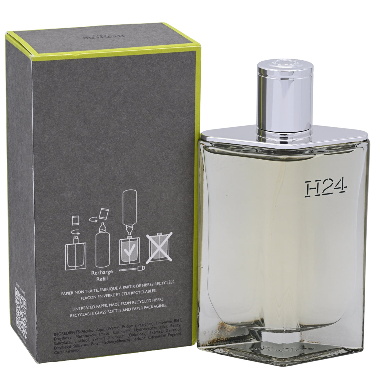 Hermes H24 Eau de Parfum Spray for Men 3.4 oz (100 ml) New in Retail Box 3346130413752135678913567891356
