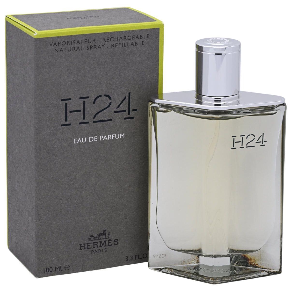 Hermes H24 Eau de Parfum Spray for Men 3.4 oz (100 ml) New in Retail Box 3346130413752135678913567891356