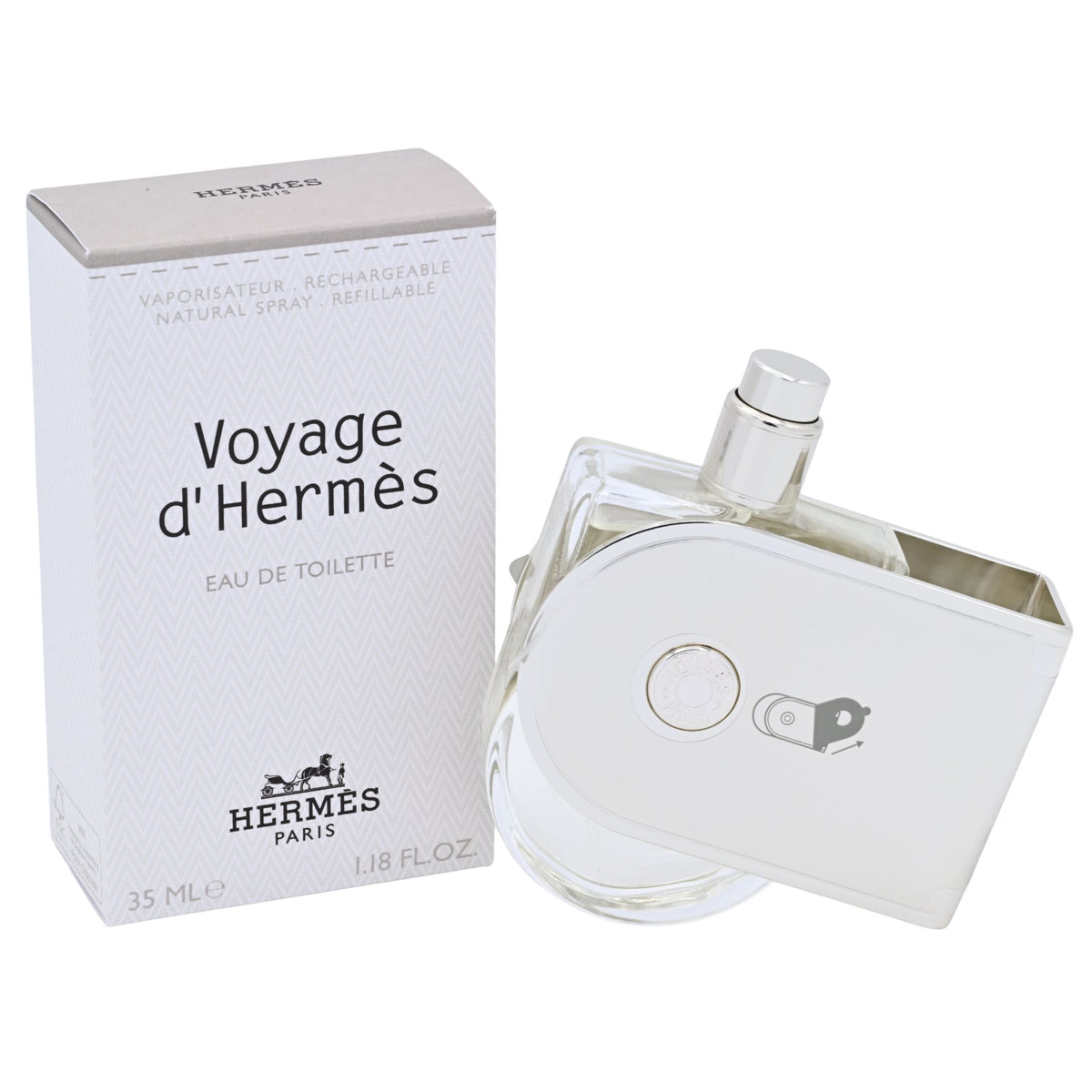 Hermes Voyage d'Hermès Eau de Toilette Spray Unisex 1.18 oz New Retail Box 3346130012696