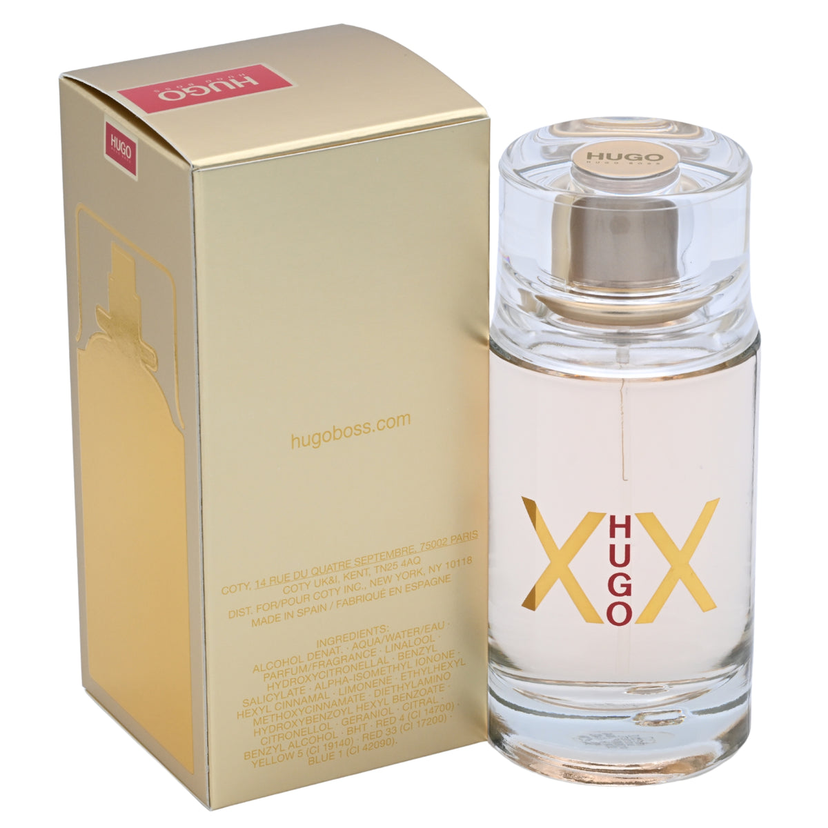 Hugo XX by Hugo Boss Perfume for Woman 3.3 / 3.4 oz edt New in Box 737052130729