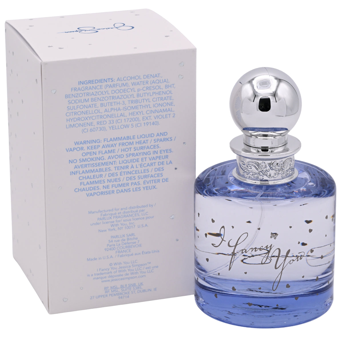 I Fancy You by Jessica Simpson 3.3 / 3.4 oz edp perfume women NEW in Retail Box 608940546475