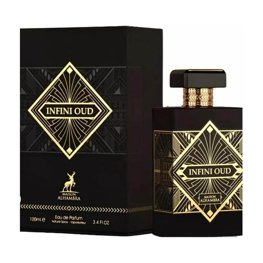 Infini Oud by Maison Alhambra perfume for unisex EDP 3.3 / 3.4 oz New in Box 6291108735428