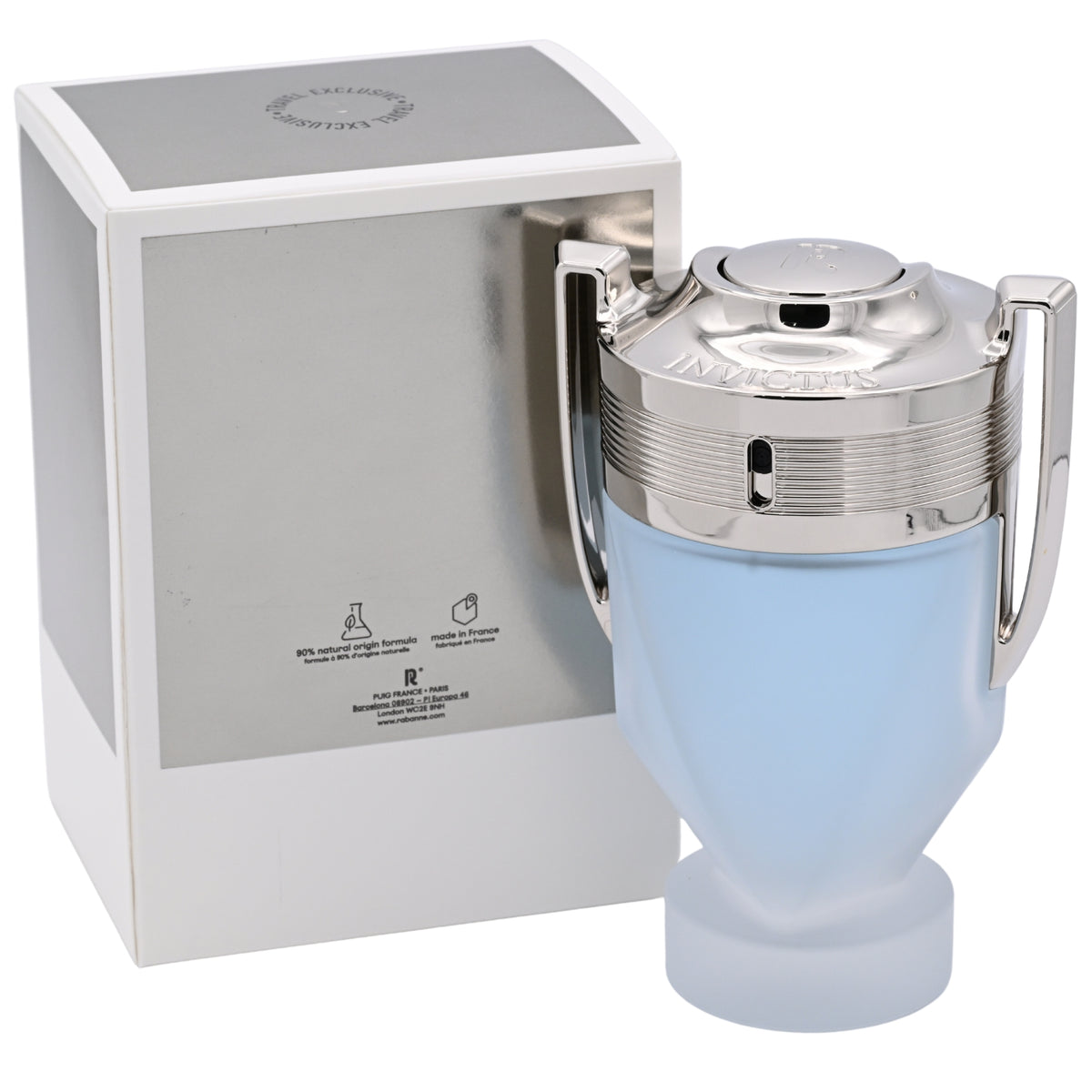 INVICTUS AQUA Paco Rabanne AQVA men 3.4 / 3.3 oz cologne edt New in Box 3349668536504