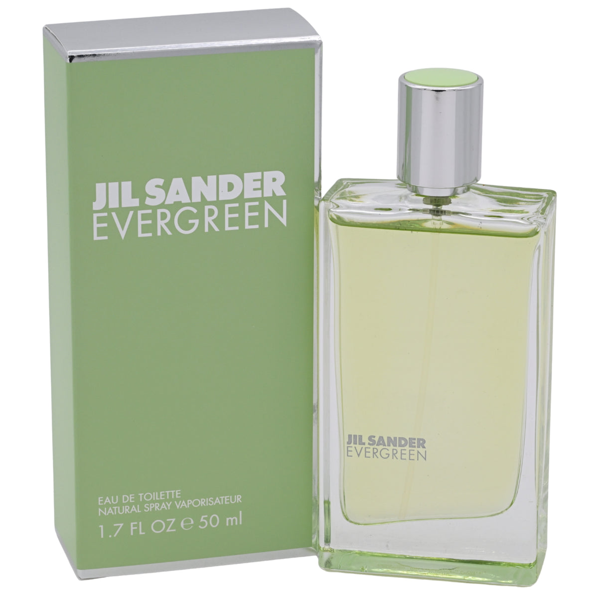 Jil Sander Evergreen Eau de Toilette (EDT) Spray for Women 1.7 oz (50 ml) New in Retail Box 3607347594994