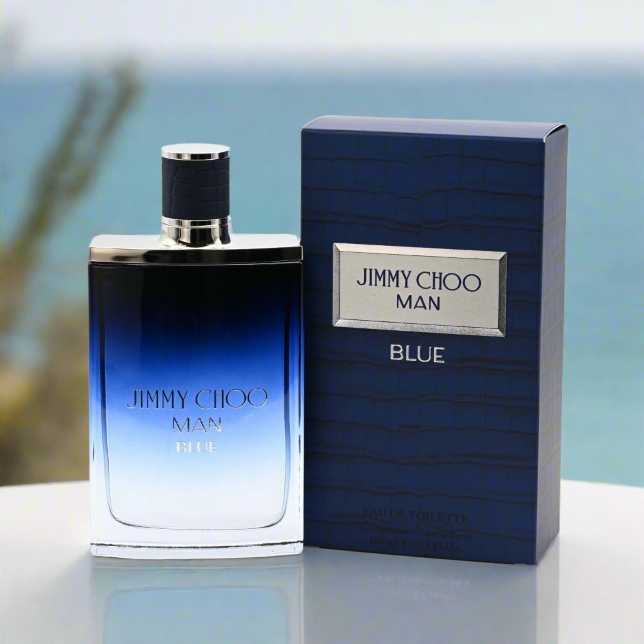 JIMMY CHOO MAN BLUE by Jimmy Choo Cologne for Men EDT 3.4 / 3.3 oz New
