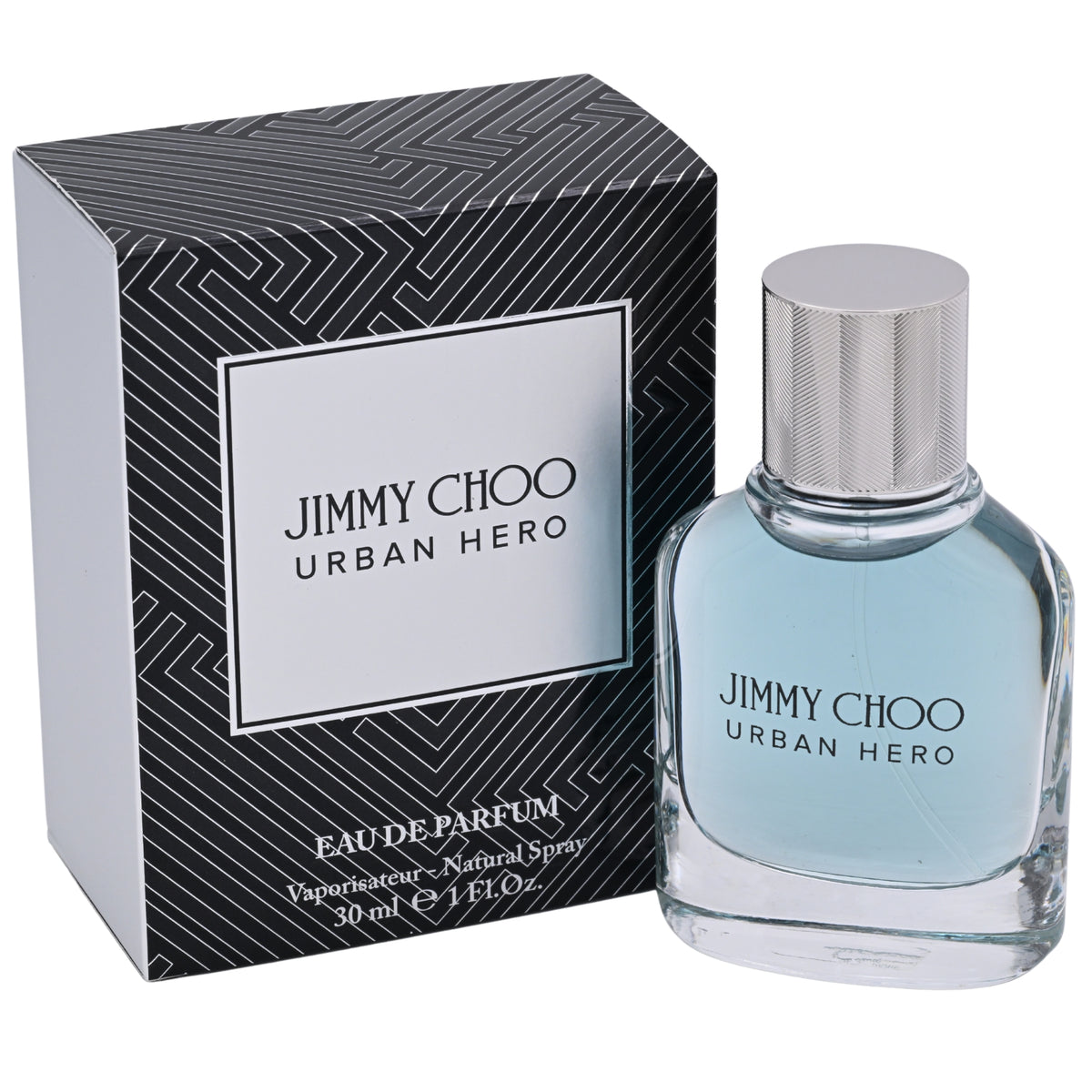 Jimmy Choo Urban Hero Eau de Parfum Spray for Men 1.0 fl oz (30 ml) New in Retail Box 3386460109383