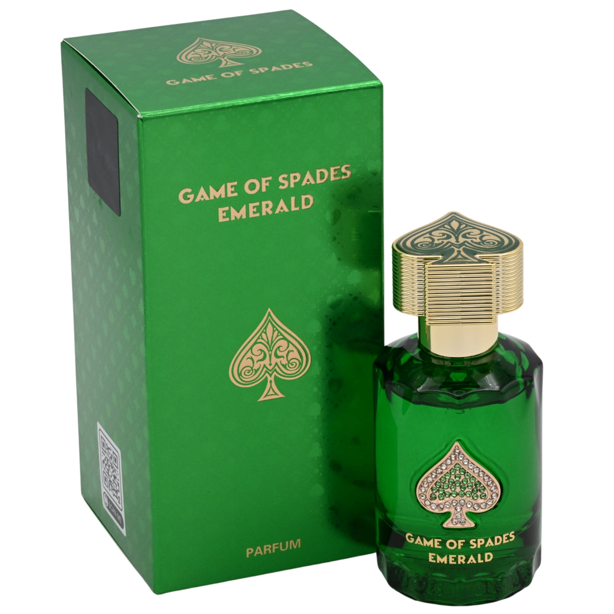 Jo Milano Paris Game of Spades Emerald Parfum Unisex 1.0 fl oz Spray New in Retail Box 850051043453
