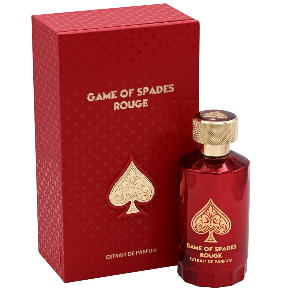 Jo Milano Paris Game of Spades Rouge Extrait de Parfum Spray for Men 3.4 oz (New in Box) 860009248656
