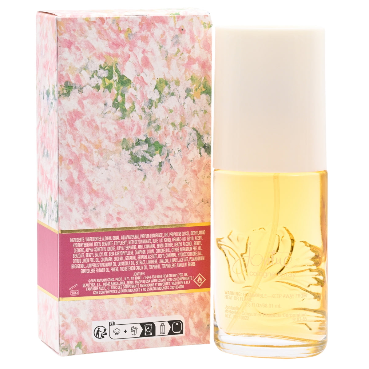 Jontue by Revlon 2.3 oz EDC Cologne Spray for Women New in Box 309979103850