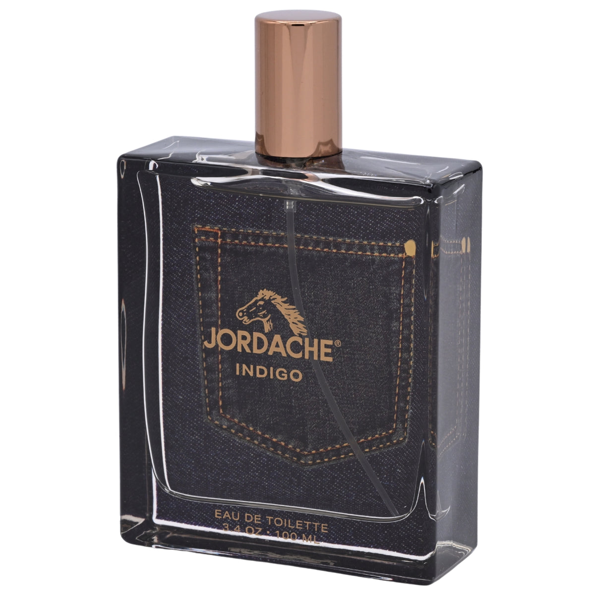 Jordache Indigo Eau de Toilette (EDT) Spray for Men 3.4 fl oz, New Retail Box 850028438091