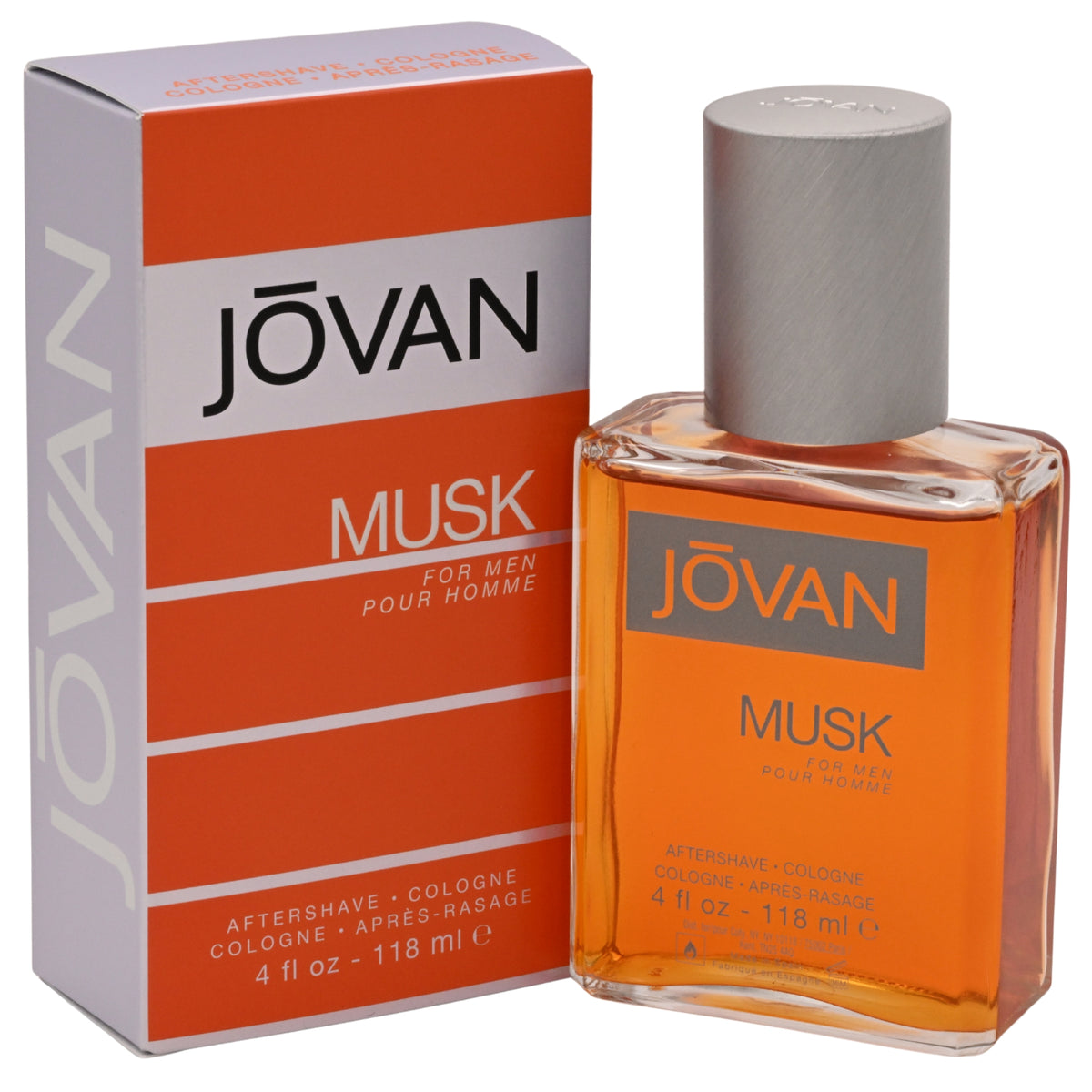 Jovan Musk Aftershave by Jovan cologne for men 4.0 / 4 oz New in Box 035017009012