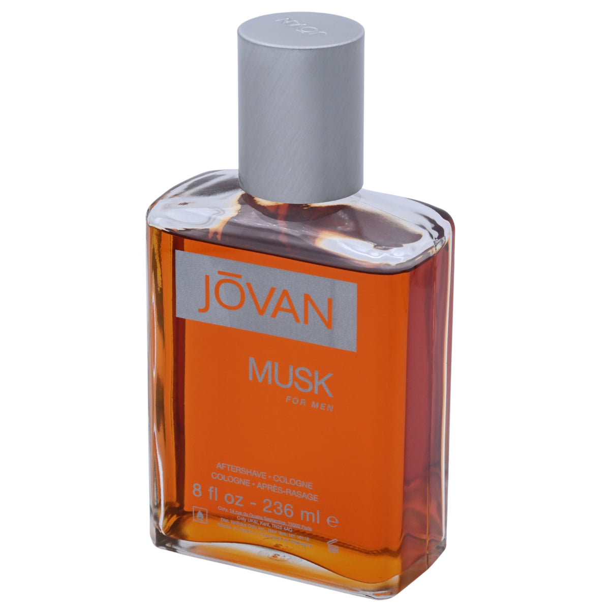 Jovan Musk by Coty after shave for men 8 / 8.0 oz New in Box 035017009104