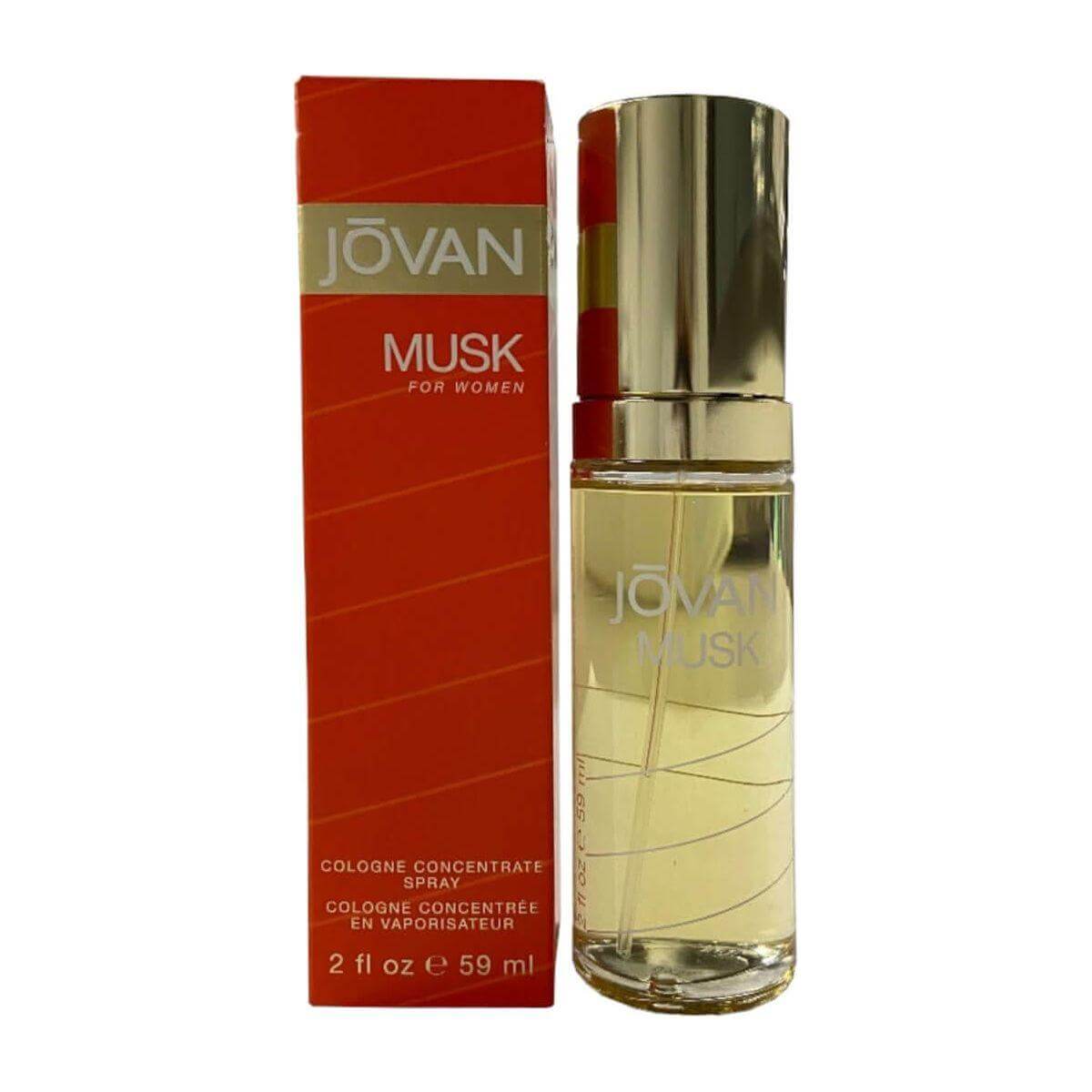 Jovan Musk by Jovan perfume for women EDC 2.0 oz New in Box 035017009944