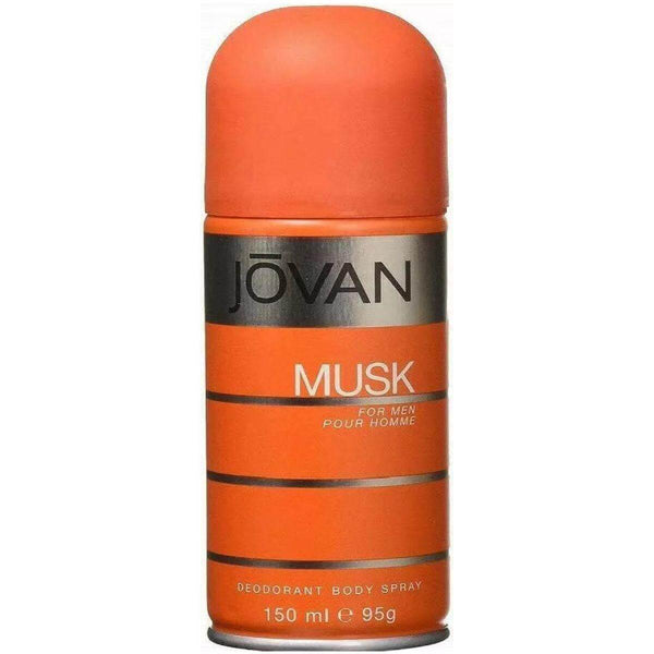 JOVAN MUSK For Men Body Fragrance Spray – 2.5 Oz / 75 Ml – New (Without Box)