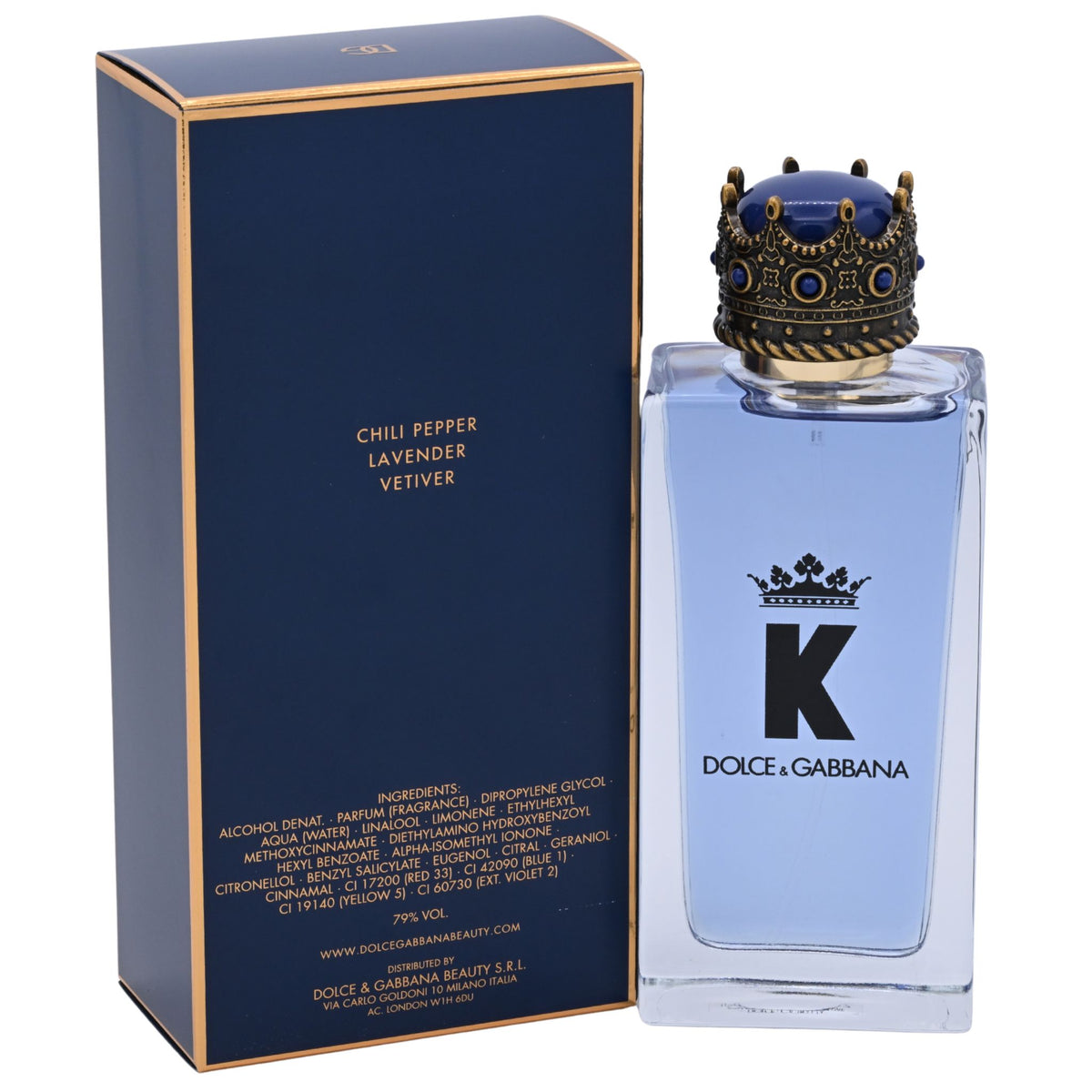 K by Dolce & Gabbana cologne for men EDT 3.3 / 3.4 oz New in Box 3423473049456