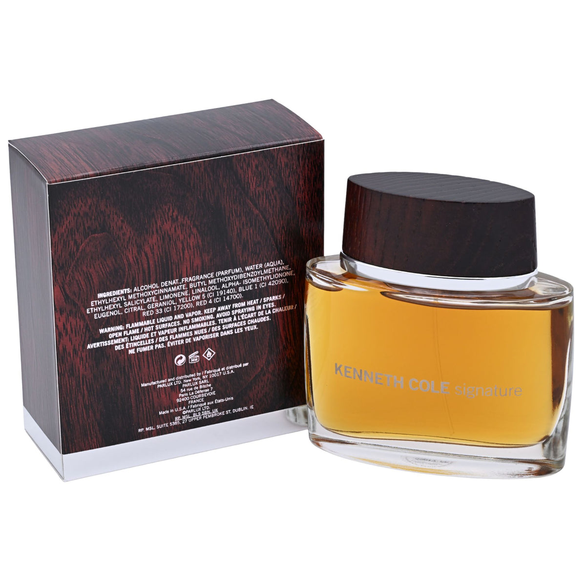 KENNETH COLE SIGNATURE Cologne for Men 3.3 / 3.4 oz Spray New in Box 608940553817