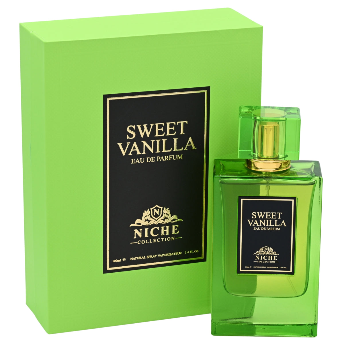 Khalis Sweet Vanilla Niche Collection EDP Spray Unisex 3.4 oz 100ml New Box 6290360812601