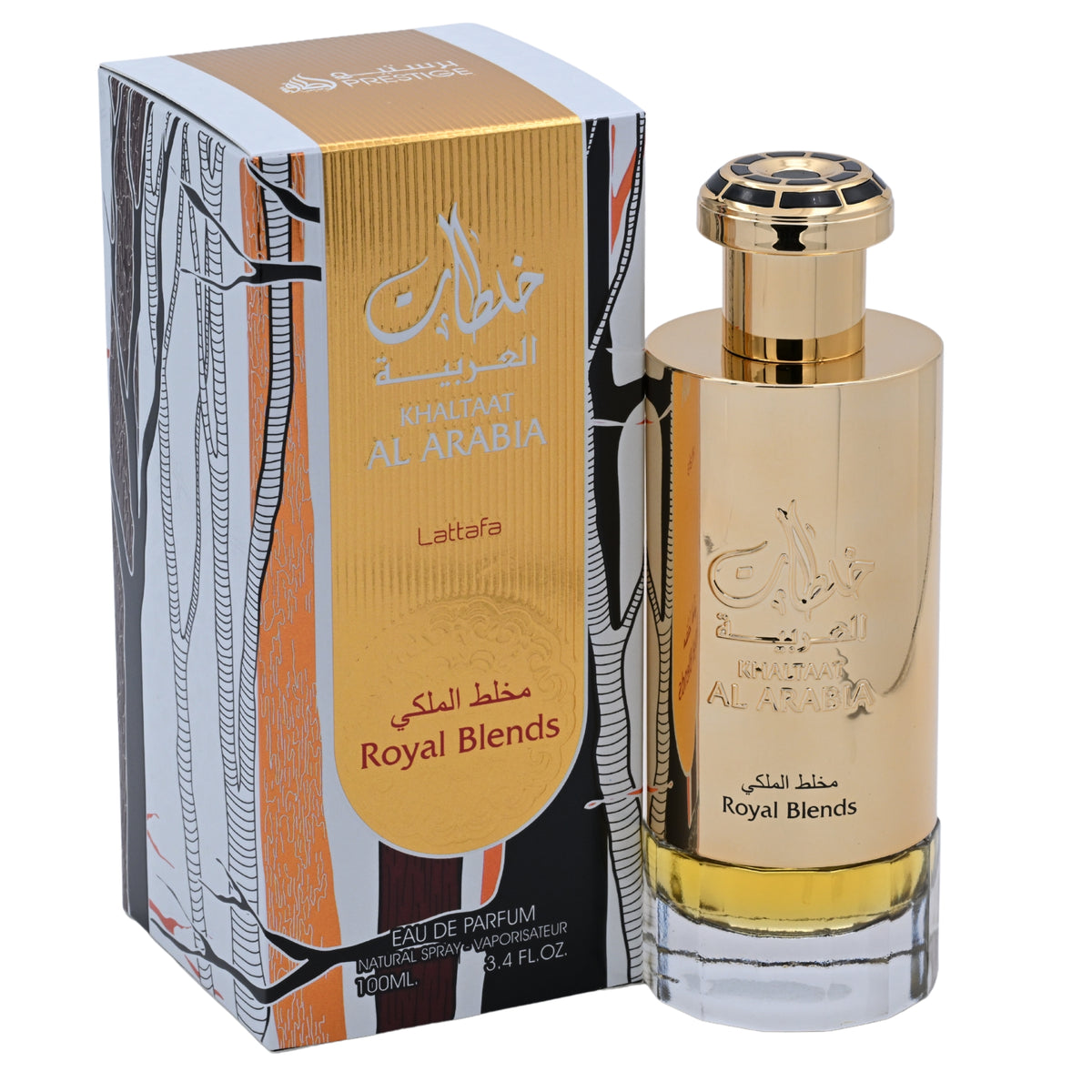 Khaltaat Al Arabia Royal Blends by Lattafa unisex EDP 3.3 / 3.4 oz New in Box 6291106065053
