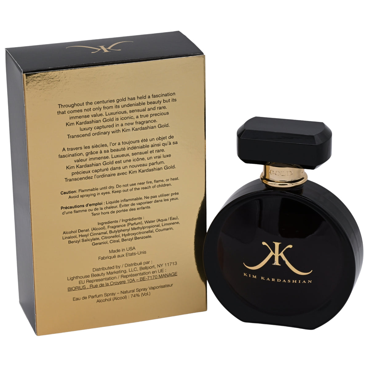 KIM KARDASHIAN GOLD Perfume 3.3 / 3.4 oz EDP For Women NEW IN BOX 049398967243