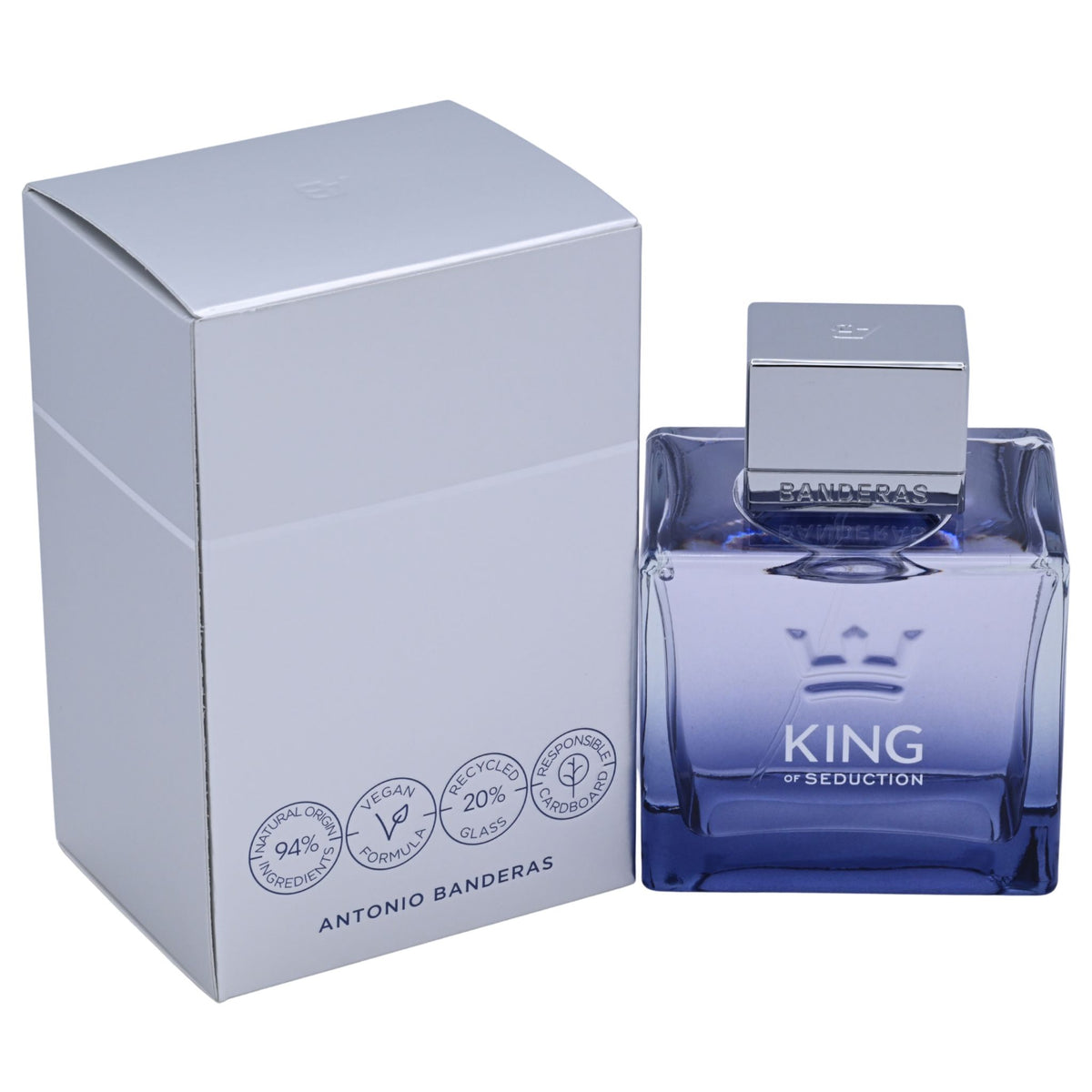 King of Seduction by Antonio Banderas 3.4 oz 3.3 for Men edt New In Box 8411061784273