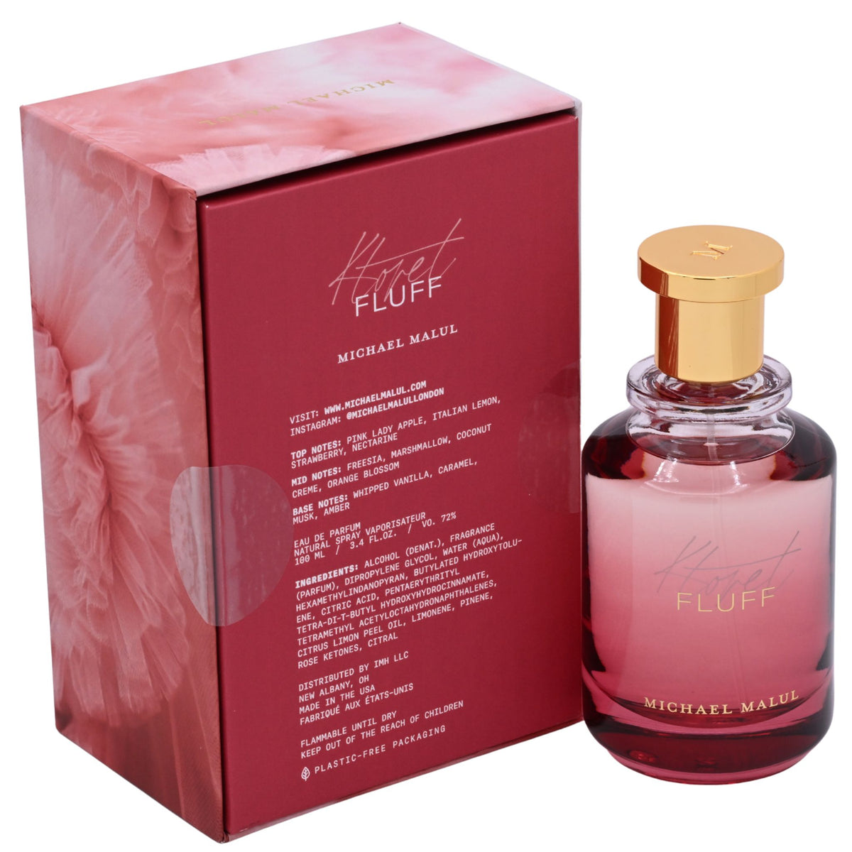 Ktoret Fluff by Michael Malul perfume for women EDP 3.3 / 3.4 oz New in Box 810181101386