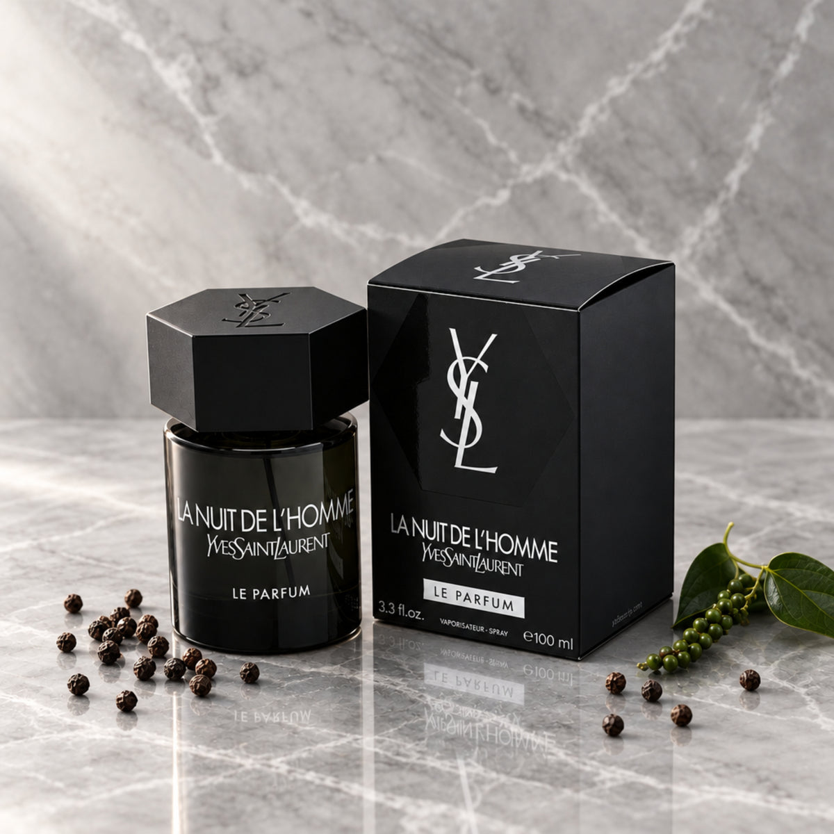 La Nuit de L'Homme Le Parfum by Yves Saint Laurent EDP 3.3 / 3.4 oz New in Box 3365440621053