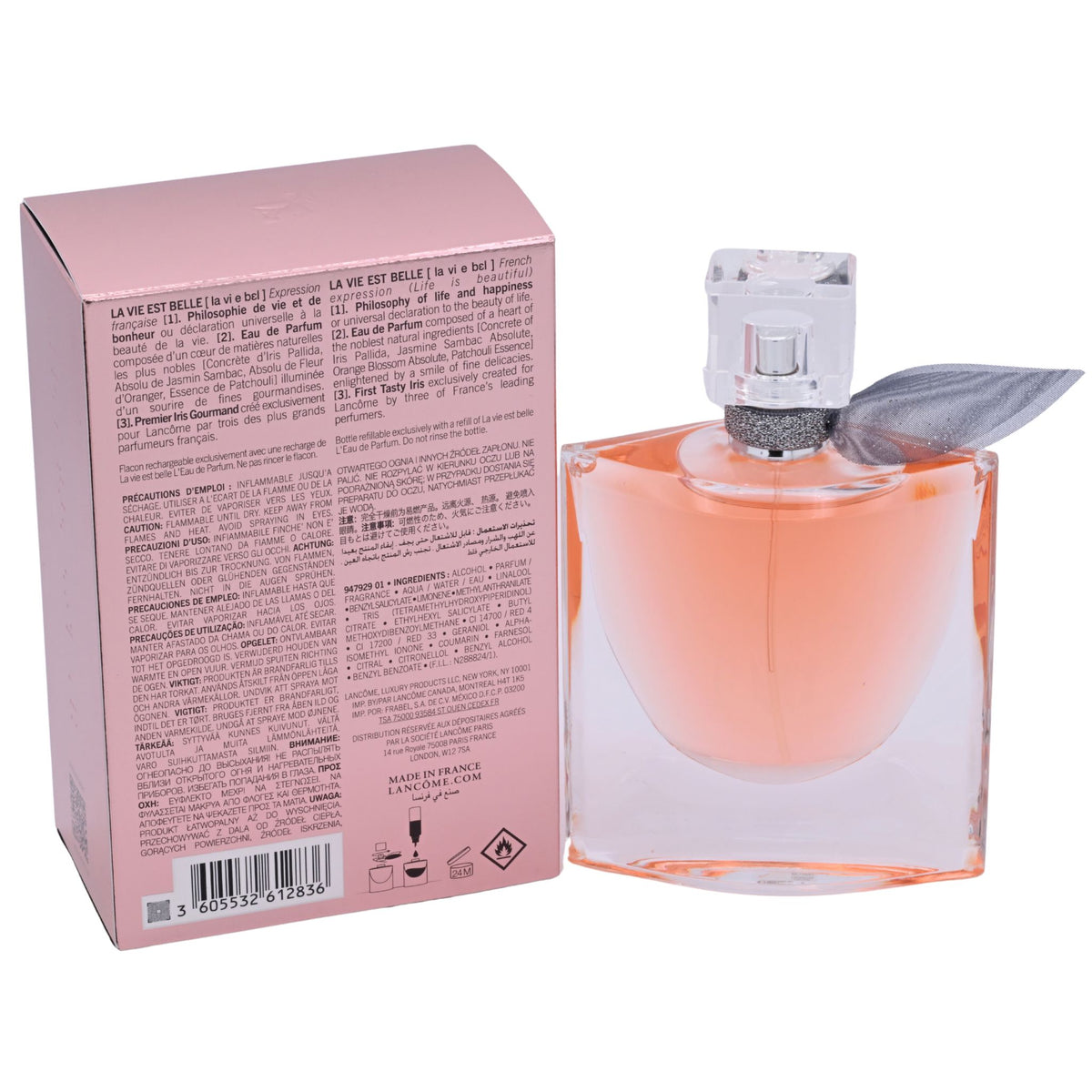 La vie est belle by LANCOME perfume L'EDP 2.5 oz New in Box 3605532612836