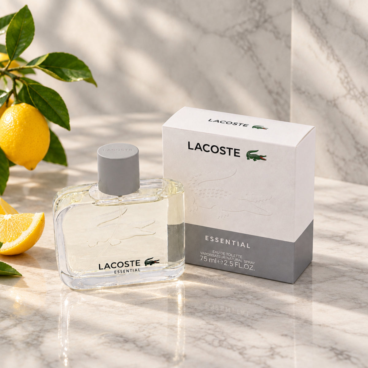 Lacoste Essential by Lacoste  cologne for men EDT 2.5 oz New In Box 737052483238