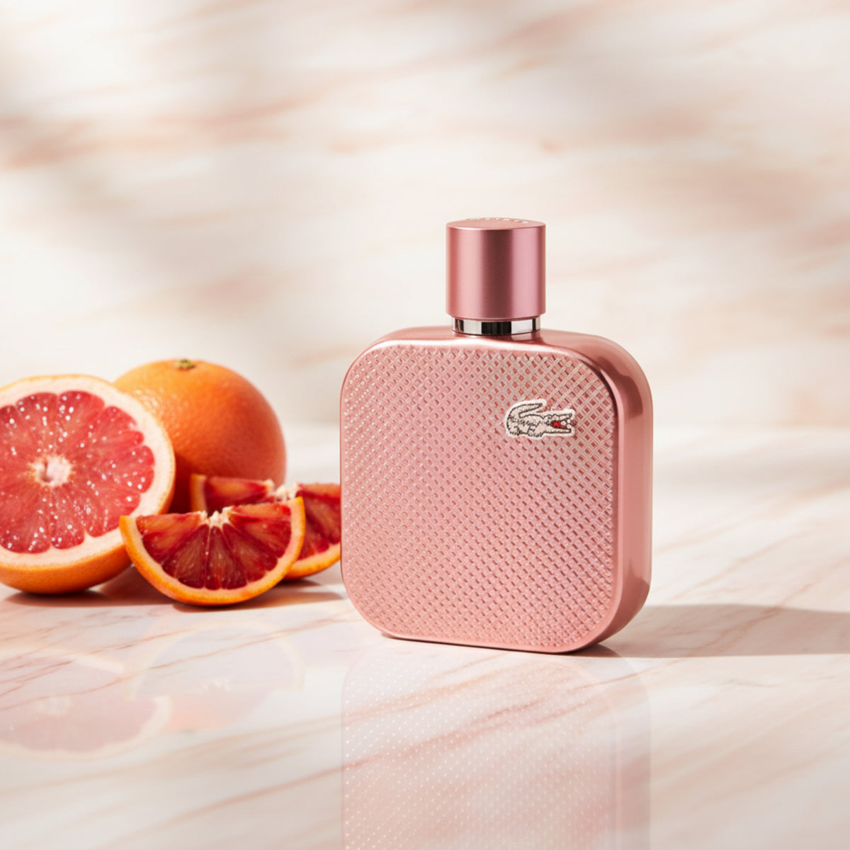 Lacoste L.12.12 Silver Rose Eau de Parfum Spray for Women 3.4 oz (Tester) by Lacoste 3386460165945