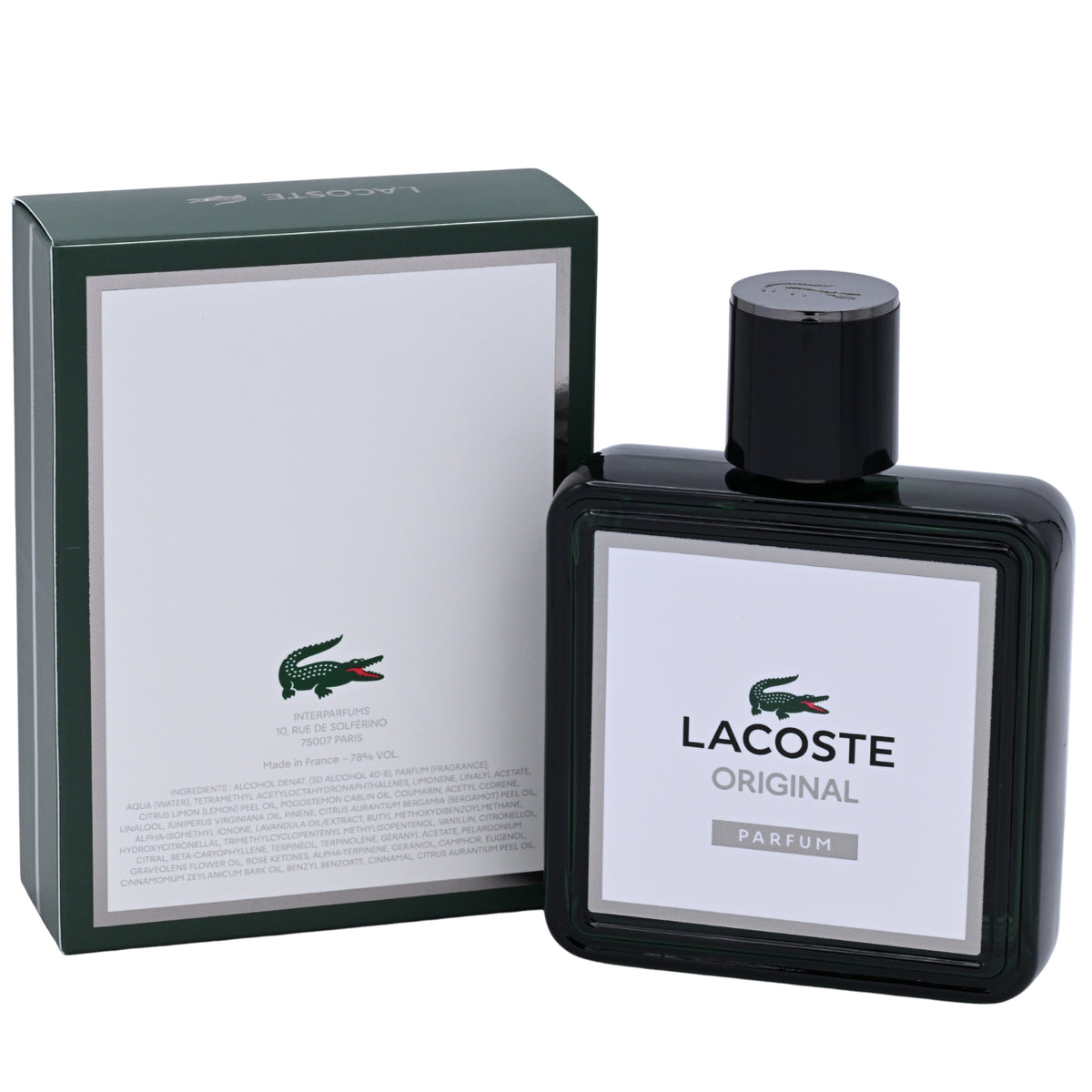 Lacoste Original by Lacoste  Parfum for men 3.3 / 3.4 oz New  in Box 3386460165969