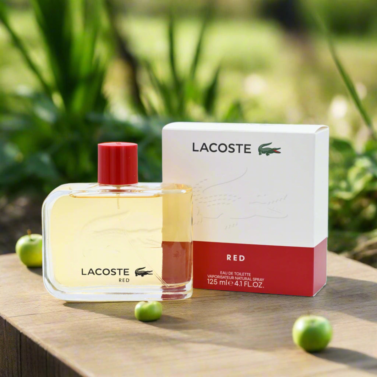 Lacoste Style In Play Red by Lacoste EDT Cologne for Men 4.2 oz New In Box 3616302931781