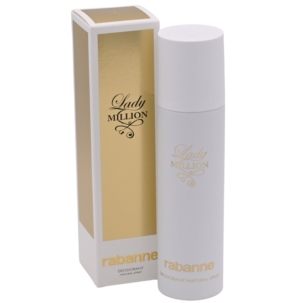Lady Million by Paco Rabanne Deodorant for women 5.1 oz New in Box 3349668589999