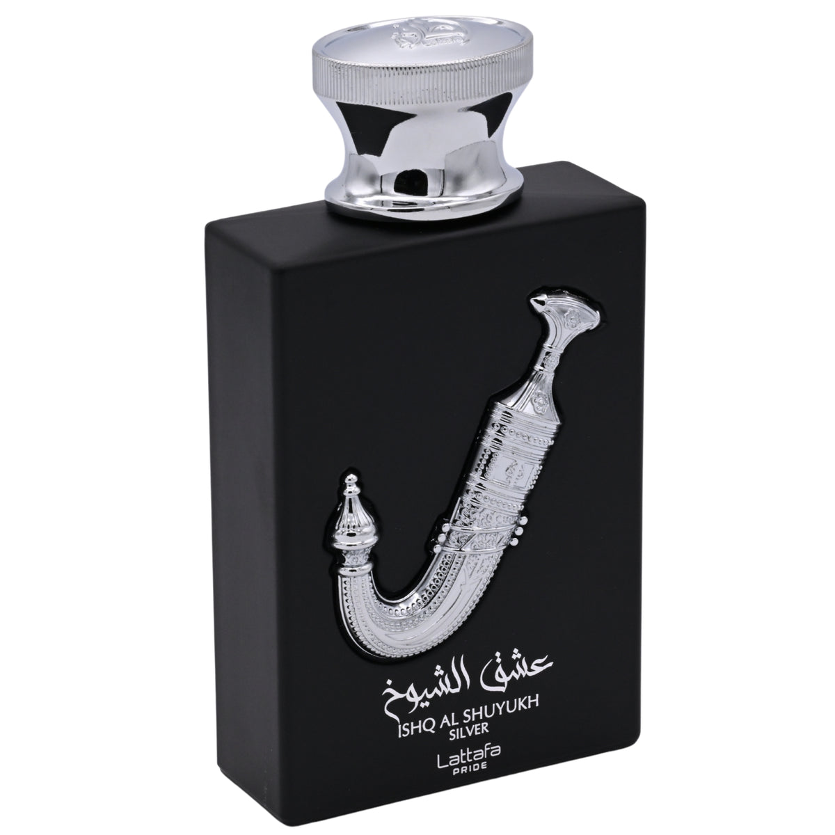 Lattafa Ishq Al Shuyukh Silver Eau de Parfum Spray for Unisex 3.4 oz (New Retail Box) 6291108738672
