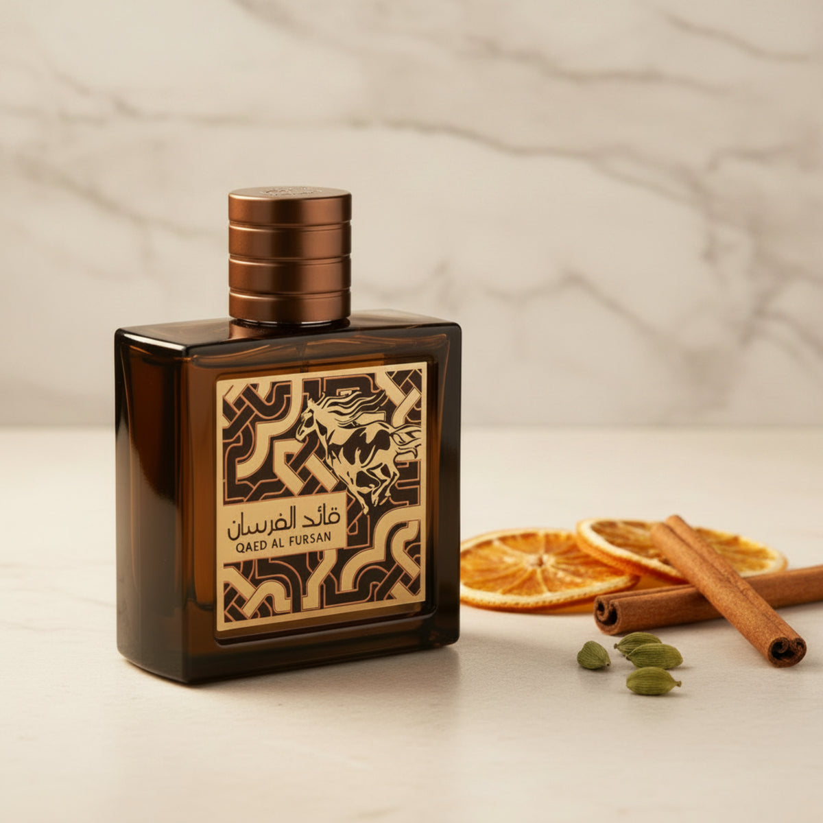 Lattafa Qaed Al Fursan Untamed Eau de Parfum Spray for Men 3.04 oz (100 ml) 6290362340645