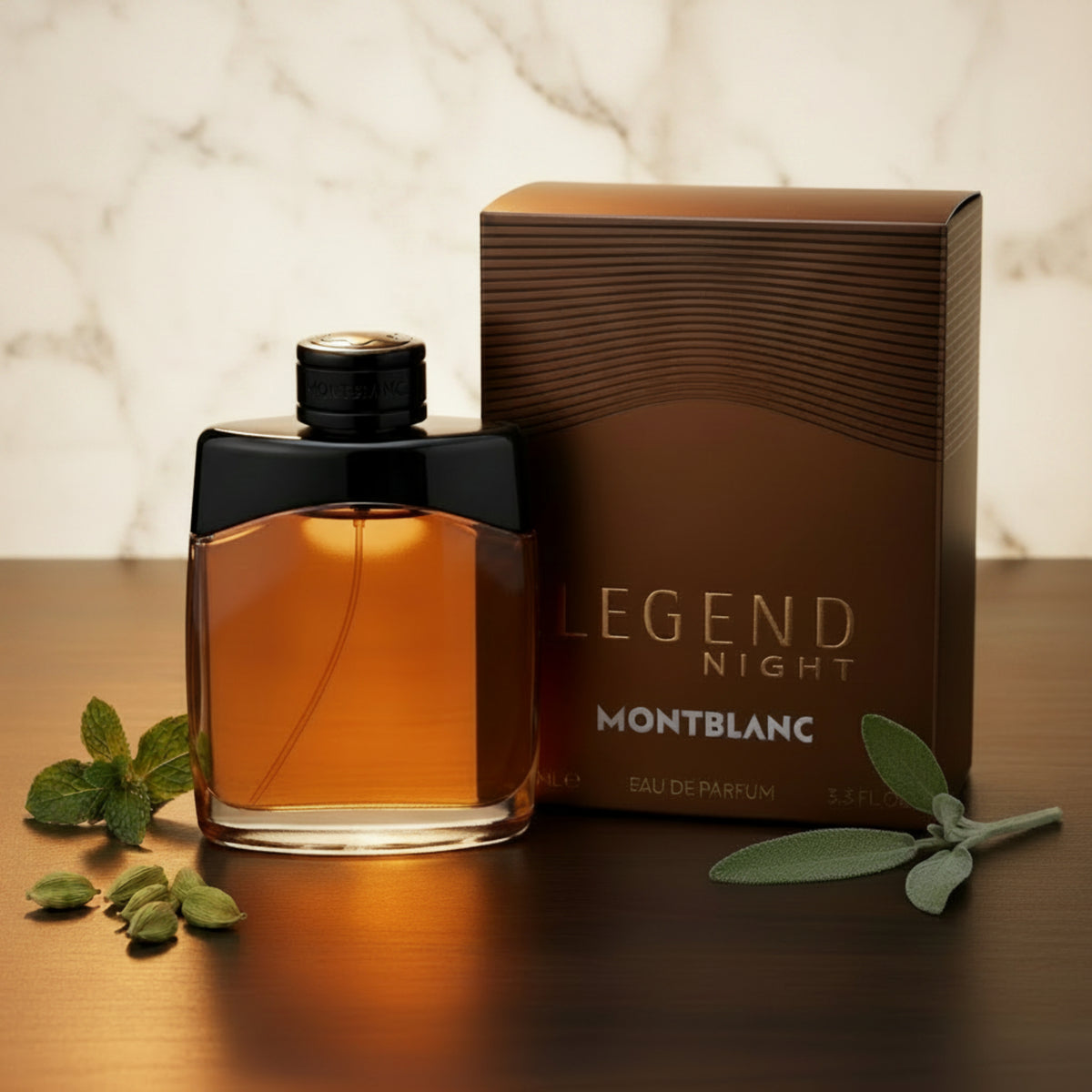 LEGEND NIGHT by Mont Blanc cologne men EDP 3.3 / 3.4 oz New in Box 3386460087940