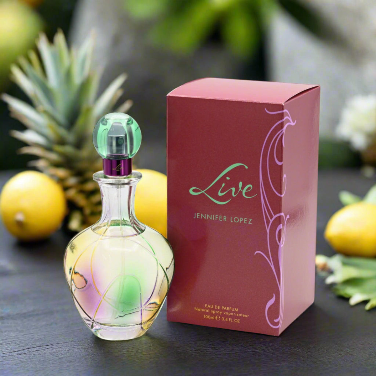 LIVE by J.LO Jennifer Lopez Perfume 3.3 oz / 3.4 oz New in Box 3414200122023