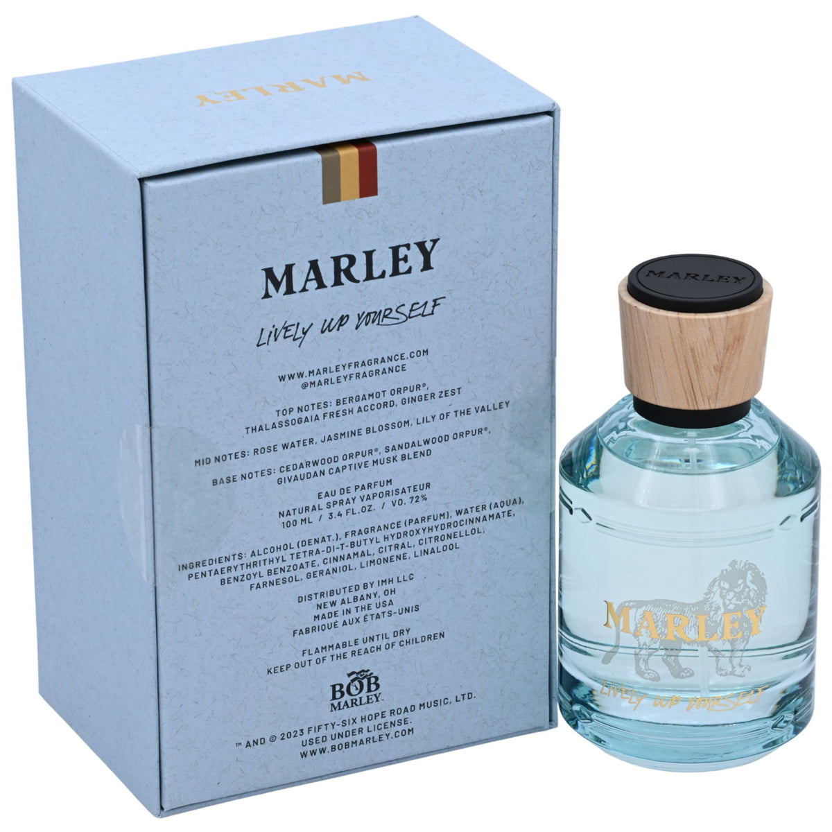 Lively Up Yourself by Marley perfume for women EDP 3.3 / 3.4 oz New in Box 810181100136