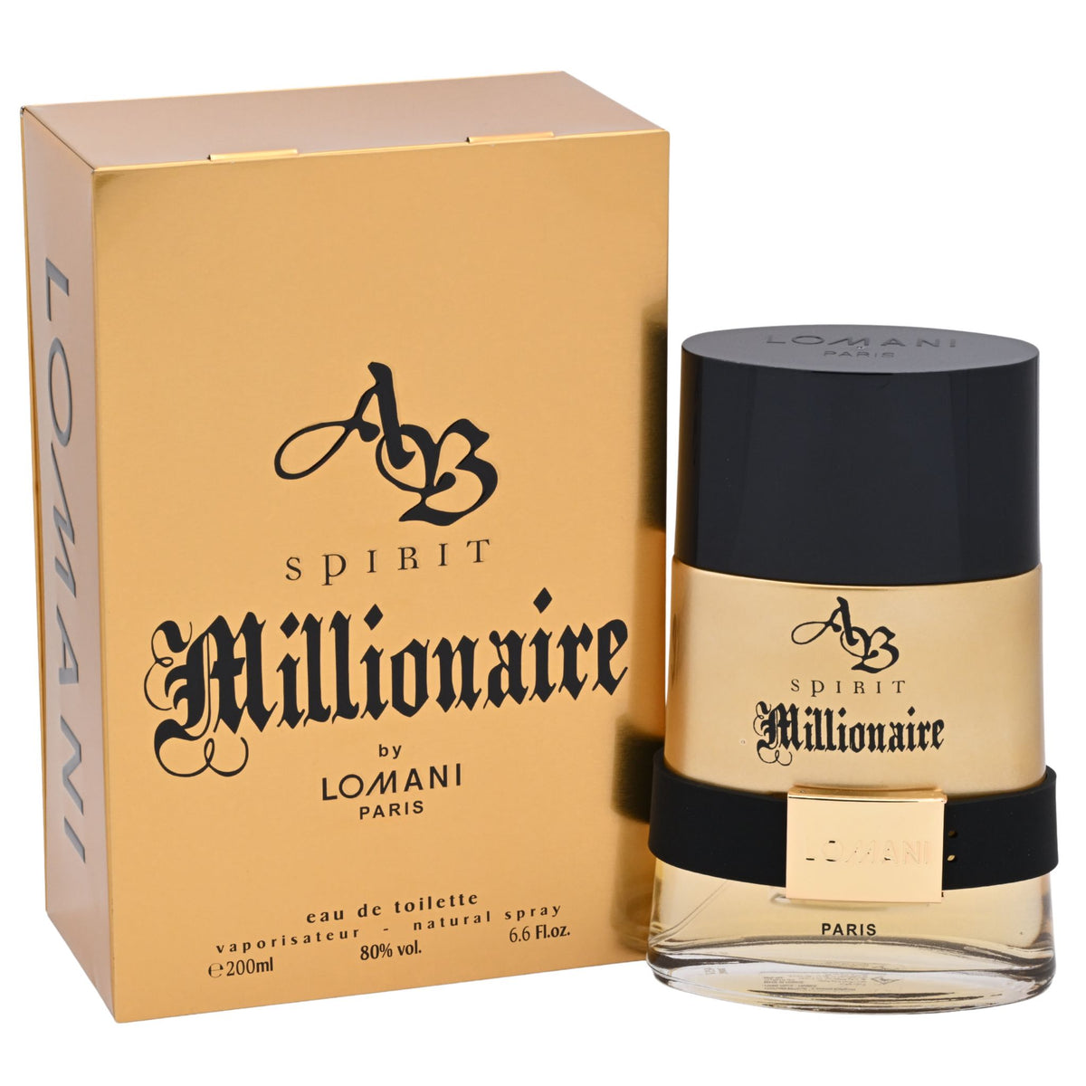 Lomani AB Spirit Millionaire Eau de Toilette (EDT) Spray Cologne for Men 6.6 oz 3610400035679
