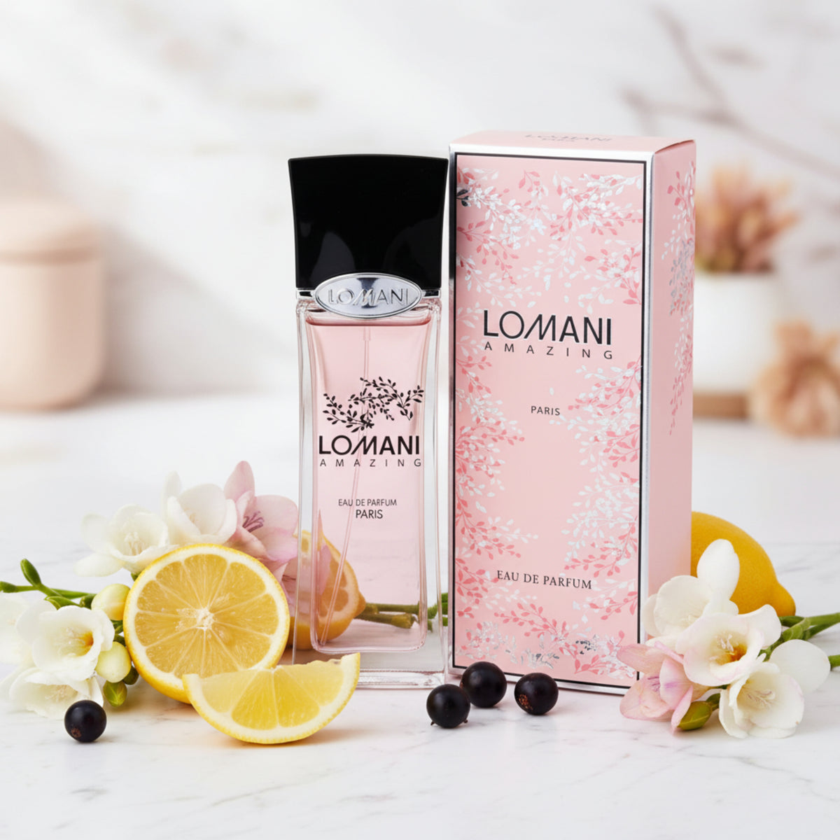 Lomani Amazing EDP Spray Women 3.3 oz 100ml New Box 3610400038939