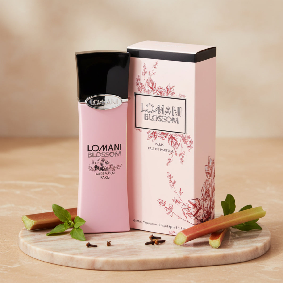 Lomani Blossom Eau de Parfum Spray for Women 3.3 oz (100 mL) New Retail Box 3610400038946