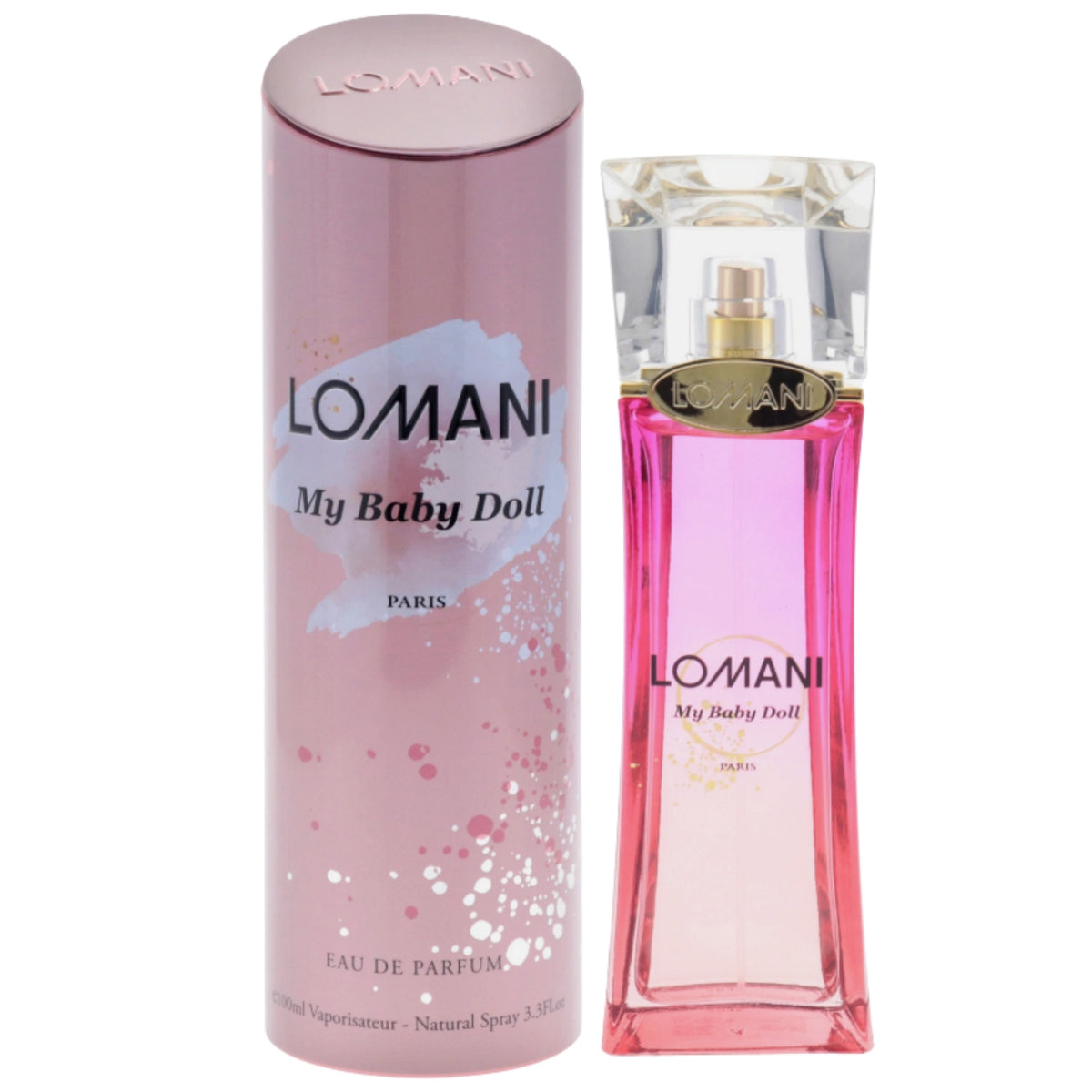 Lomani My Baby Doll Eau de Parfum (EDP) Spray for Women 3.3 oz - New 3610400037352