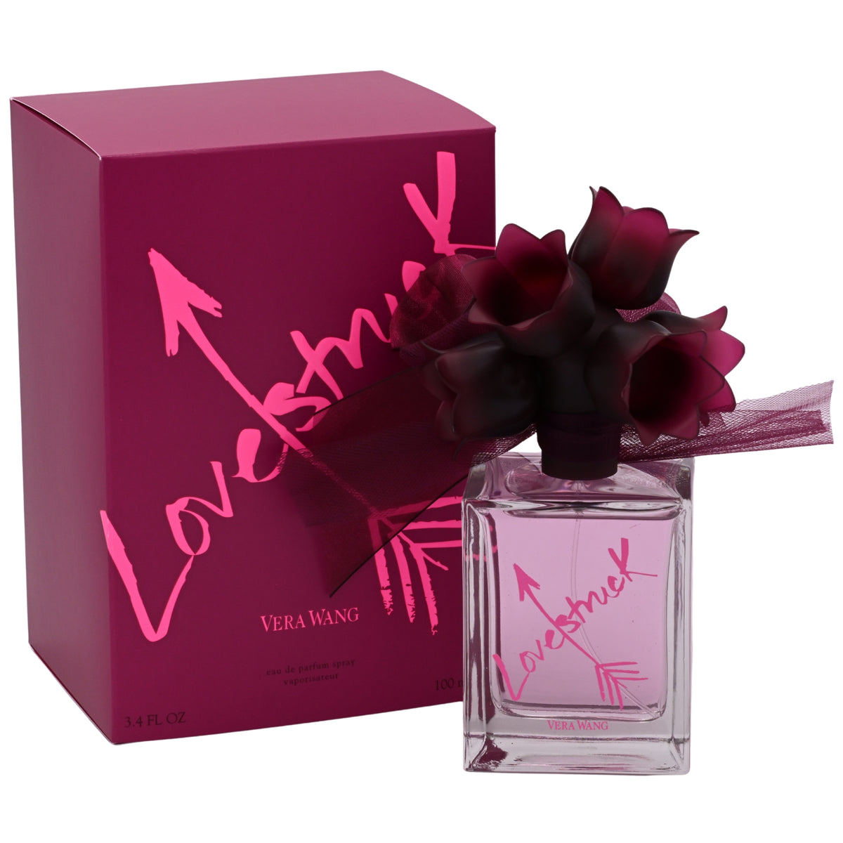 LOVESTRUCK by VERA WANG Perfume 3.3 / 3.4 oz Spray EDP For Women NEW IN BOX 3607342166875