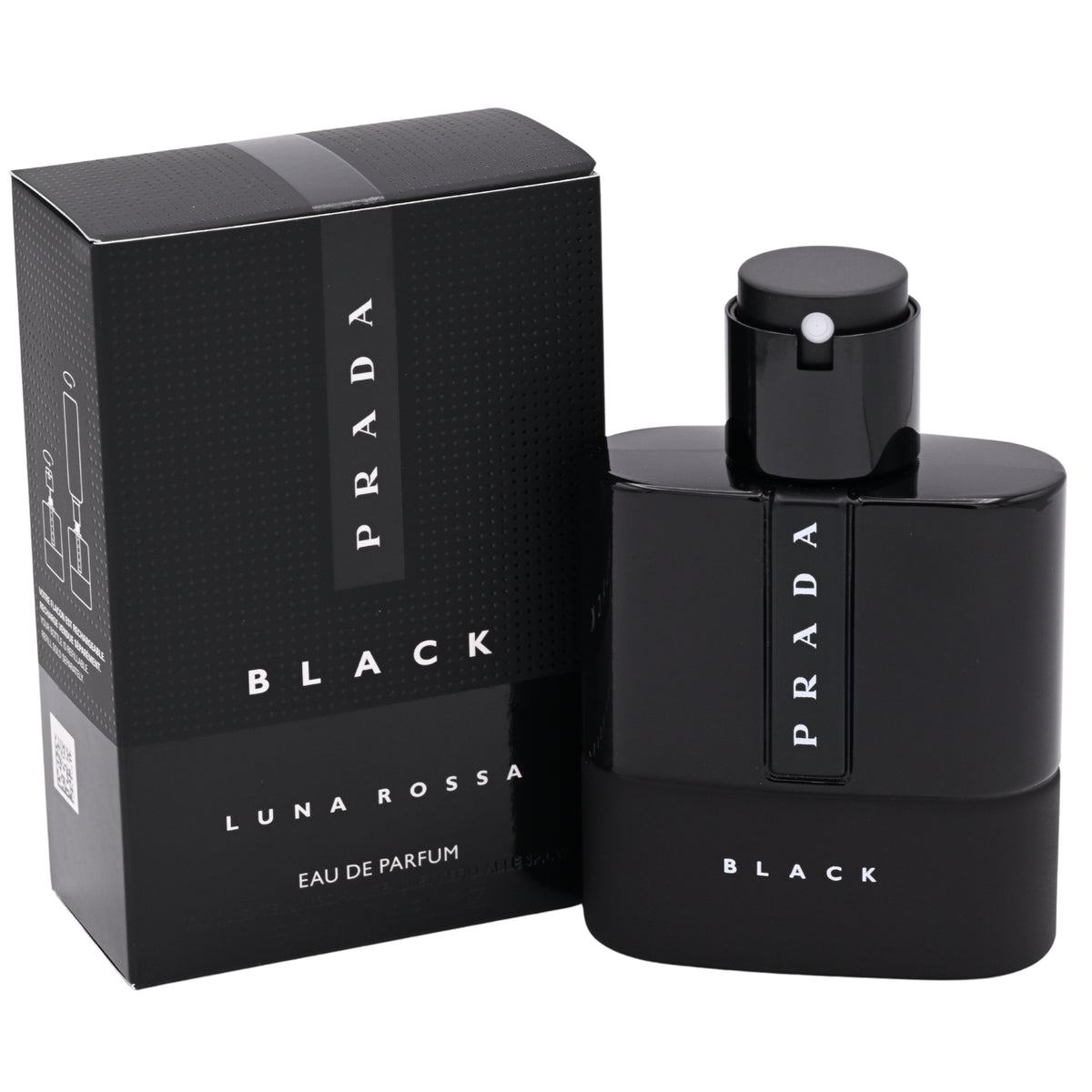 Luna Rossa Black by Prada cologne for men EDP 1.6 oz New in Box 8435137782970