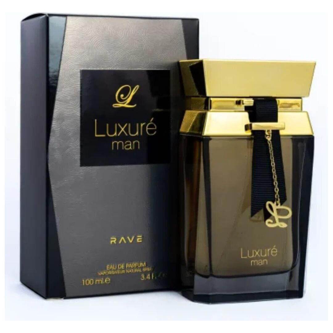 Luxure Man Rave by Lattafa cologne EDP 3.3 / 3.4 oz New in Box 6291106068481