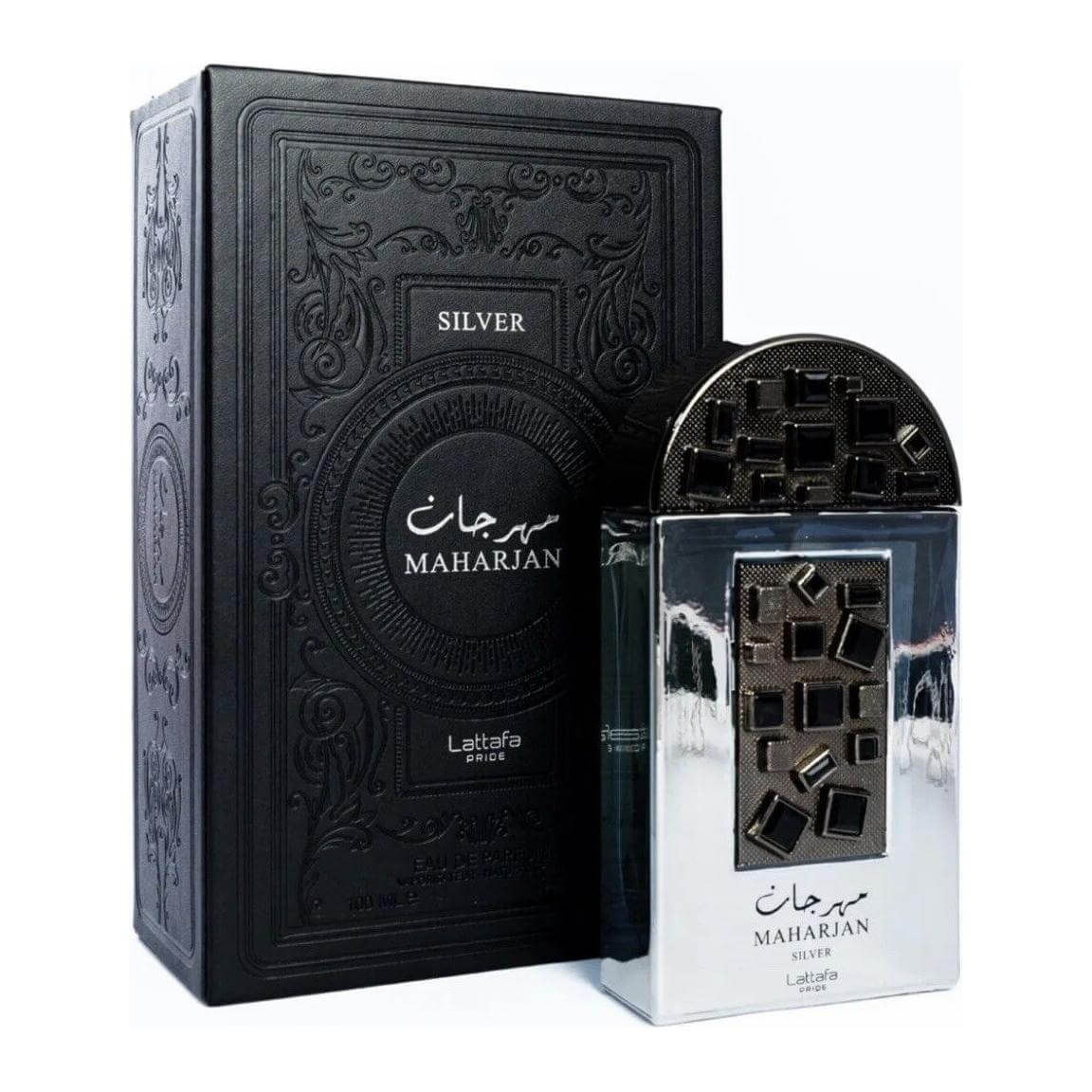 Maharjan Silver by Lattafa perfume for unisex EDP 3.3 / 3.4 oz New in Box 6291108738306