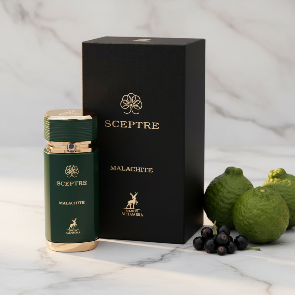 Maison Alhambra Sceptre Malachite Eau de Parfum Spray, Unisex, 3.4 oz (100ml) 6290360591599
